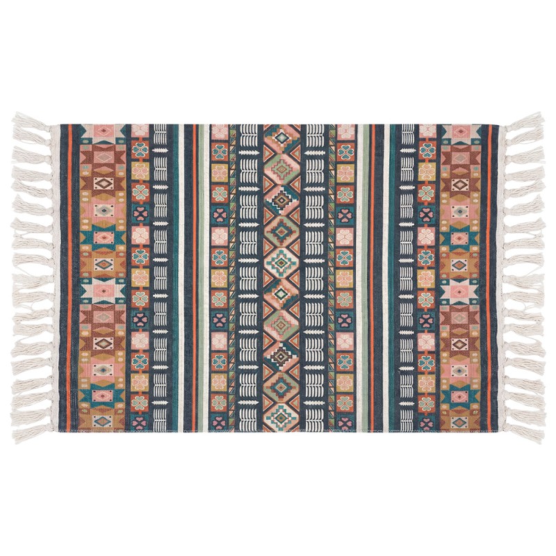 Clayre & Eef Vloerkleed Beige Katoen