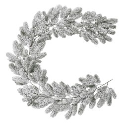 Clayre & Eef Weihnachtsbaum Weiß Kunststoff