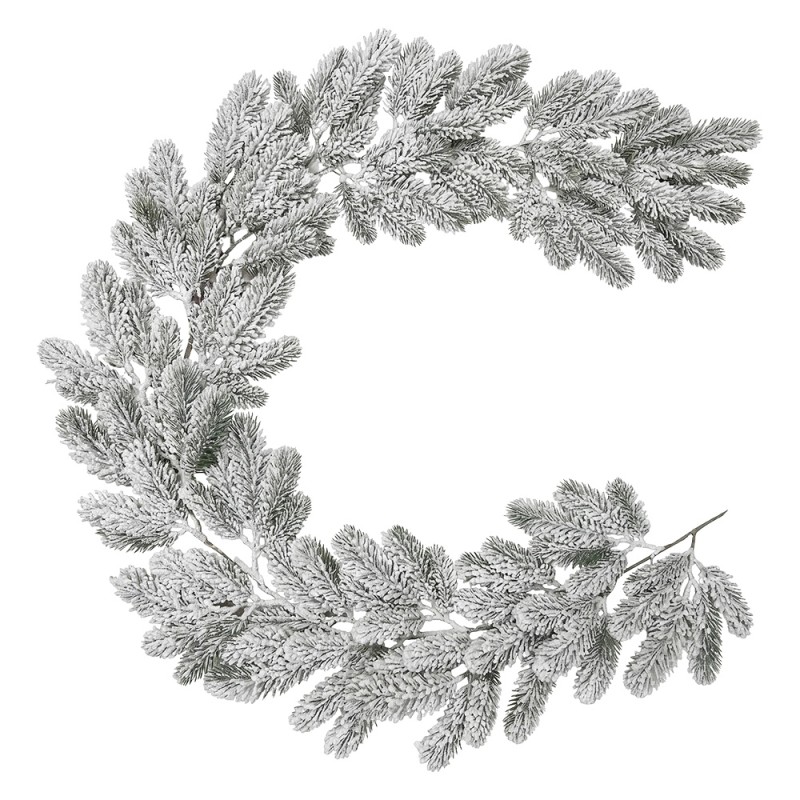 Clayre & Eef Weihnachtsbaum Weiß Kunststoff