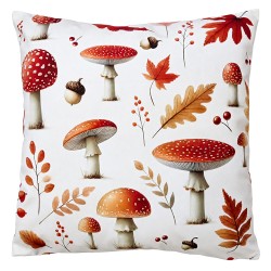 Clayre & Eef Dekokissen 45x45 cm Beige Polyester