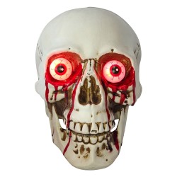 Clayre & Eef Decorazione di halloween Bianco Plastica