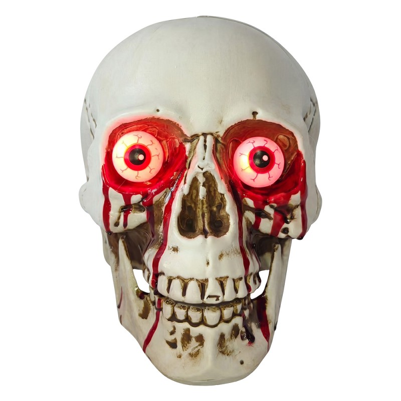 Clayre & Eef Decorazione di halloween Bianco Plastica