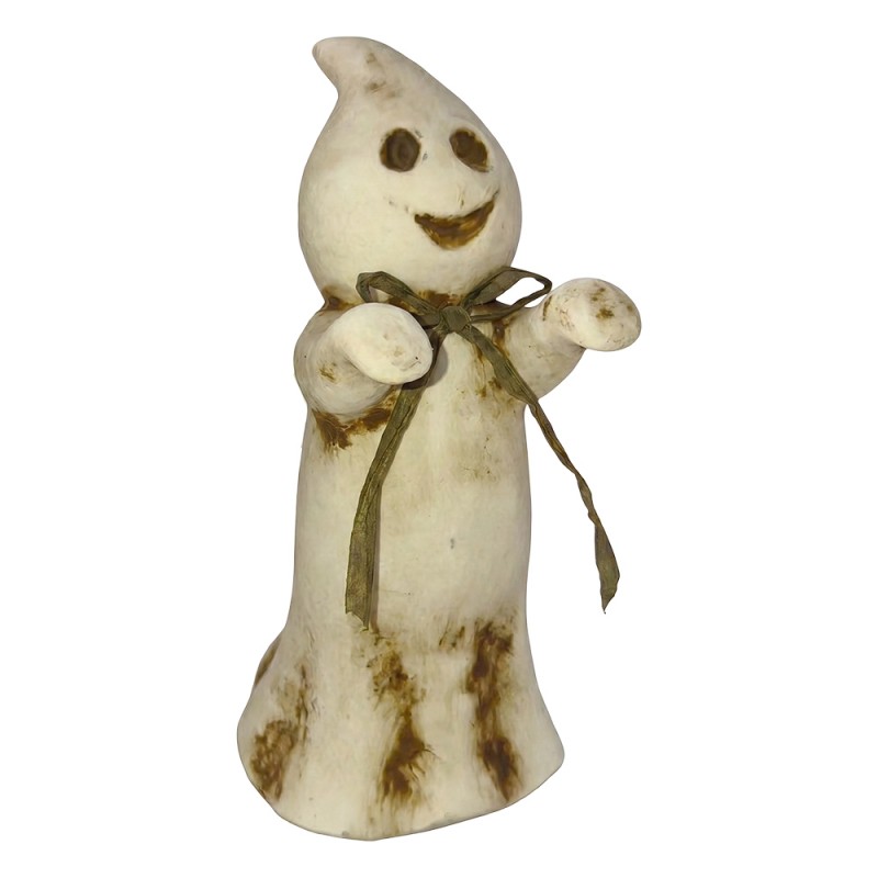 Clayre & Eef Decorazione di halloween Bianco Plastica