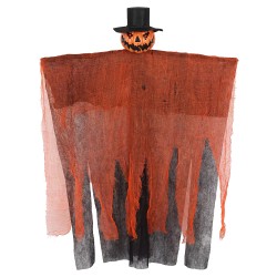 Clayre & Eef Halloween-Dekoration Schwarz Kunststoff