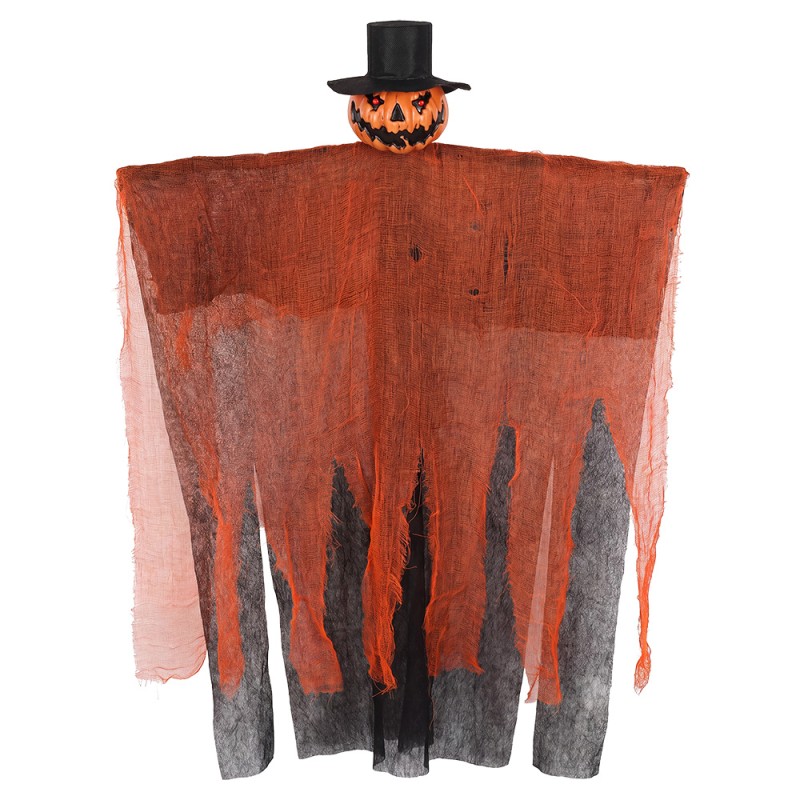 Clayre & Eef Halloween-Dekoration Schwarz Kunststoff