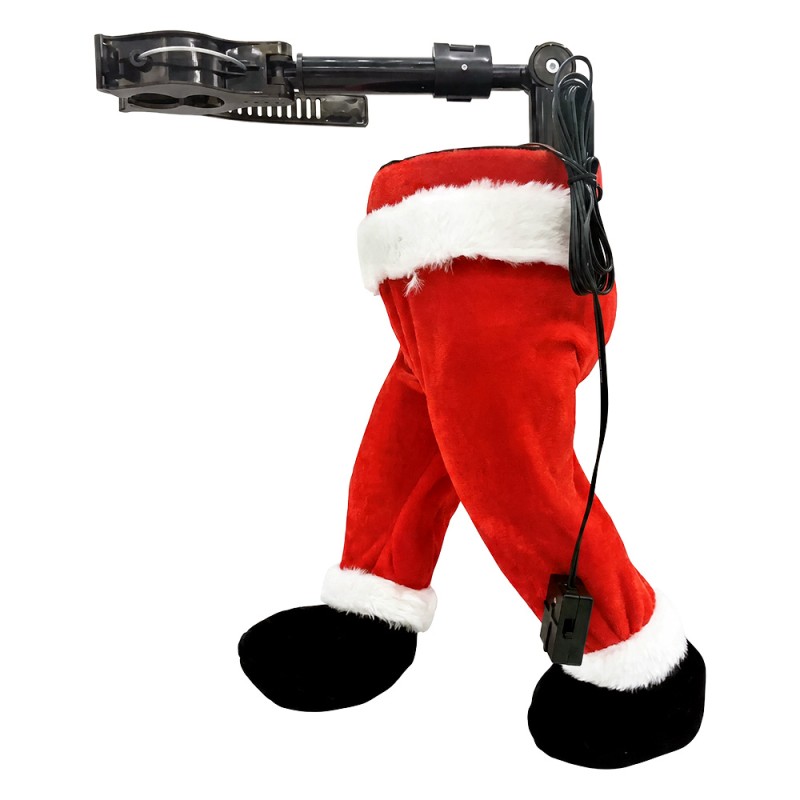 Clayre & Eef Decorazione di Natalizie kerstmanbenen Rosso Plastica