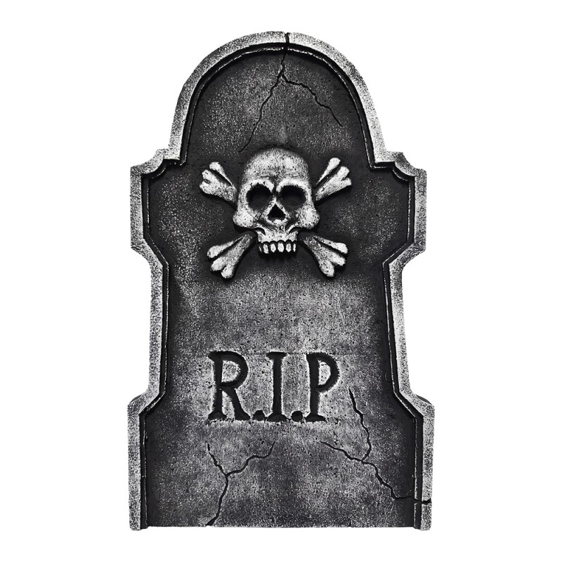 Clayre & Eef Decorazione di halloween Grigio Plastica