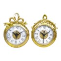 Clayre & Eef Christmas Ornament Gold colored Plastic