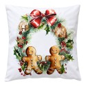 Clayre & Eef 45x45 cm Wit Polyester