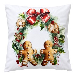 Clayre & Eef 45x45 cm Wit Polyester