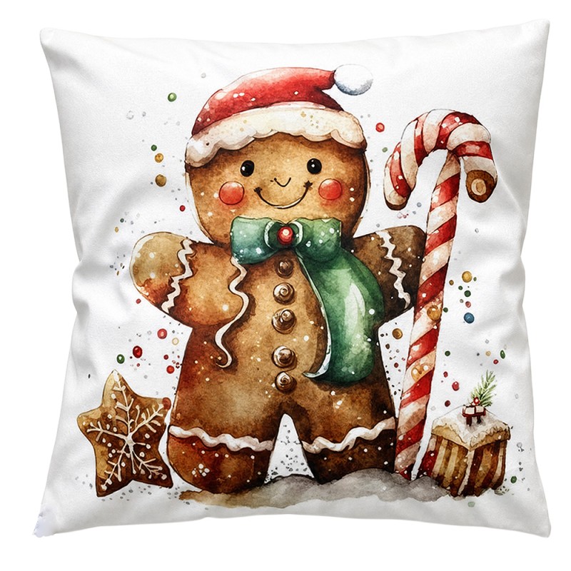 Clayre & Eef 45x45 cm Wit Polyester