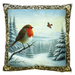 Clayre & Eef 45x45 cm Blauw Polyester