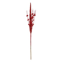 Clayre & Eef Decorative Branch Red Plastic