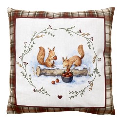 Clayre & Eef 45x45 cm Marrone Poliestere