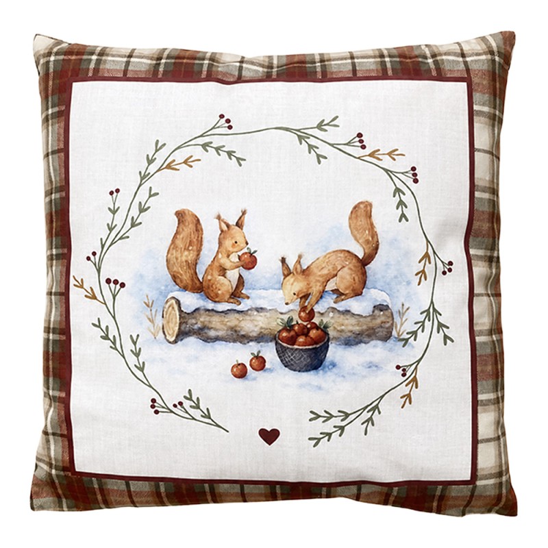 Clayre & Eef 45x45 cm Marrone Poliestere