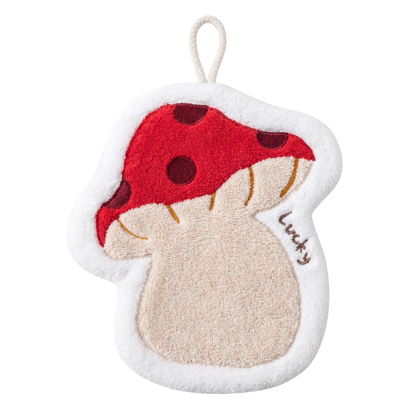 Clayre & Eef Guest Towel White Synthetic