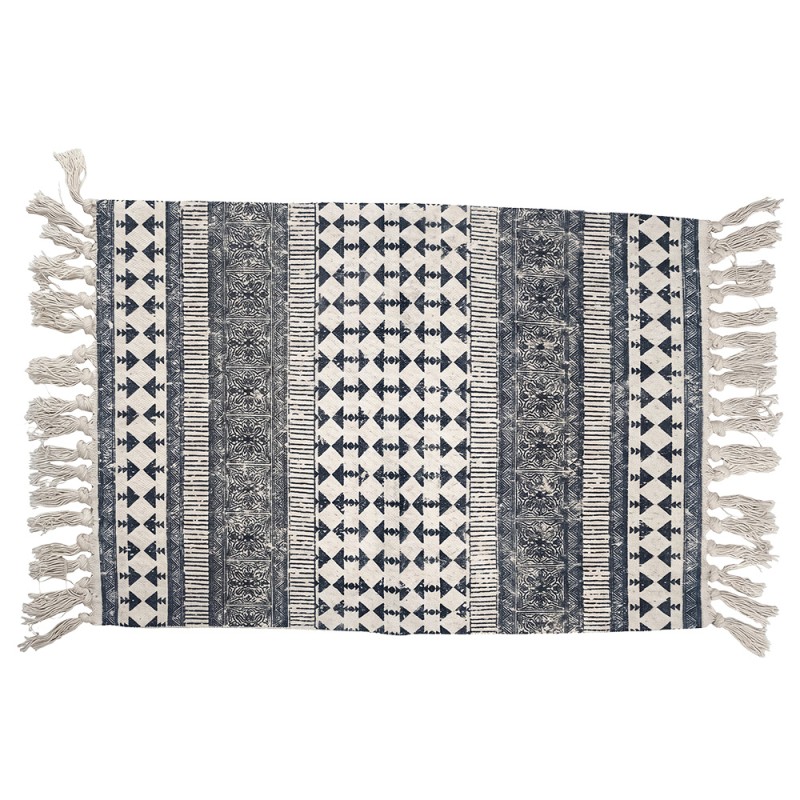 Clayre & Eef Rug Beige Cotton