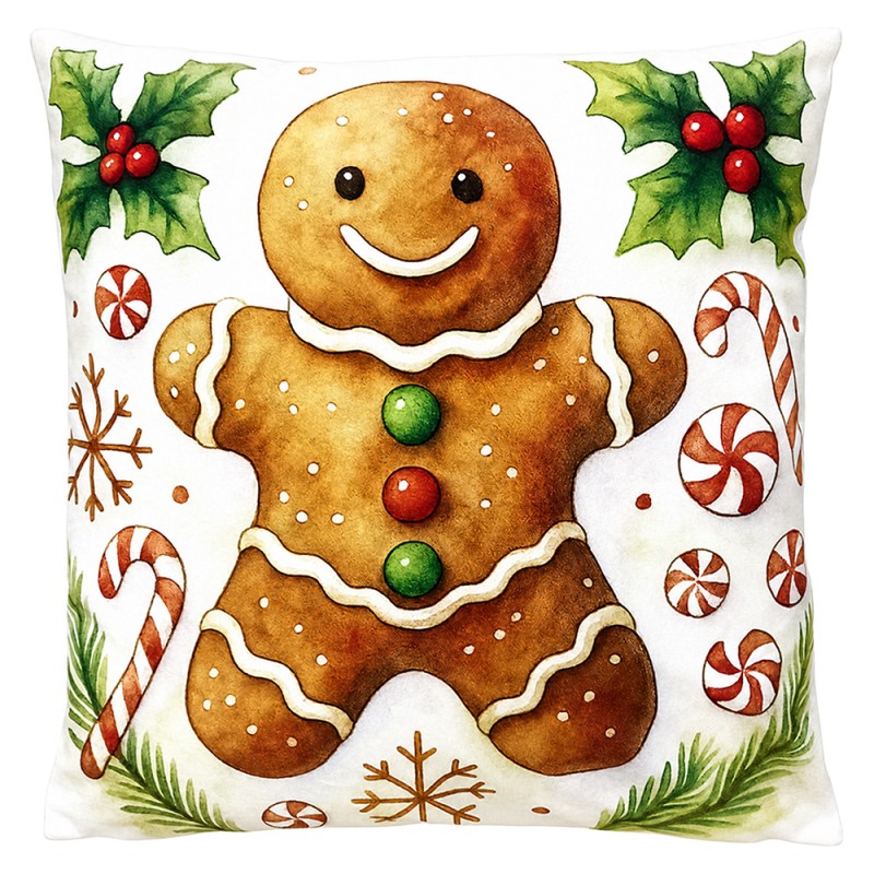 Clayre & Eef 45x45 cm Beige Polyester