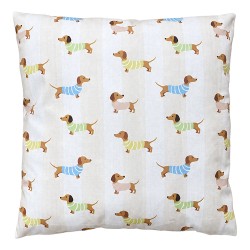 Clayre & Eef 45x45x4 cm Beige Poliestere