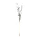 Clayre & Eef Decorative Branch Silver colored Plastic