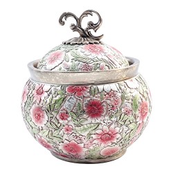 Clayre & Eef Storage Jar Pink Plastic