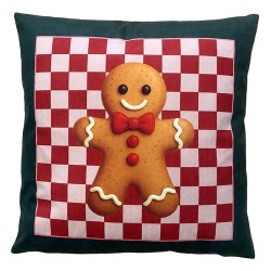 Clayre & Eef 45x45 cm Bruin Polyester