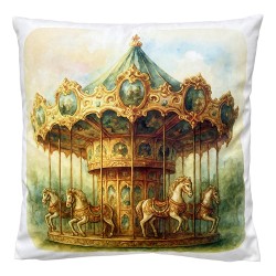 Clayre & Eef 45x45 cm Beige Polyester