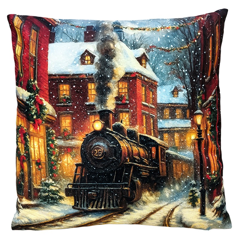 Clayre & Eef 45x45 cm Blau Polyester