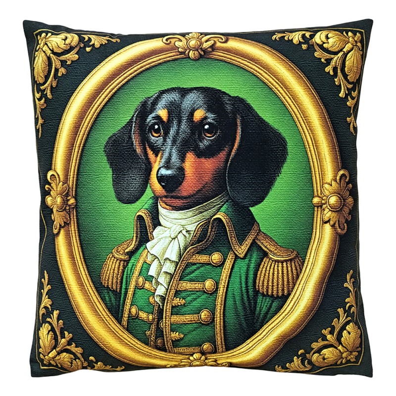 Clayre & Eef Sierkussen 45x45 cm Groen Polyester