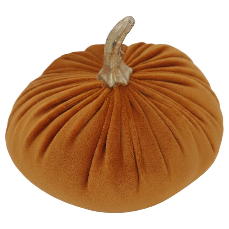 Clayre & Eef Decoration Pumpkin Orange Polyester