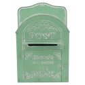 Clayre & Eef Buca delle lettere Verde Metallo