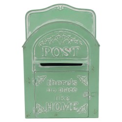 Clayre & Eef Buca delle lettere Verde Metallo