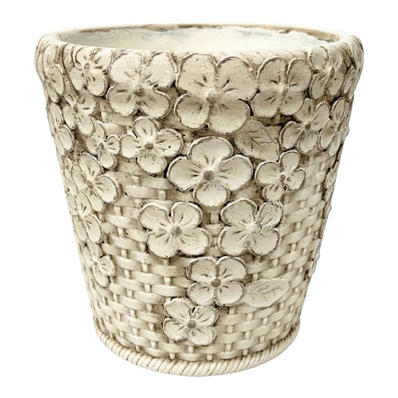 Clayre & Eef Pot de fleurs Beige Pierre