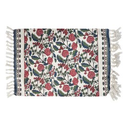 Clayre & Eef Vloerkleed Beige Katoen