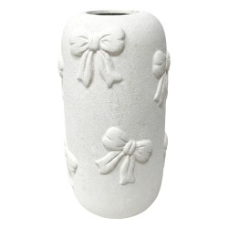 Clayre & Eef Vase Blanc Terre cuite
