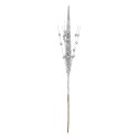 Clayre & Eef Decorative Branch Silver colored Plastic