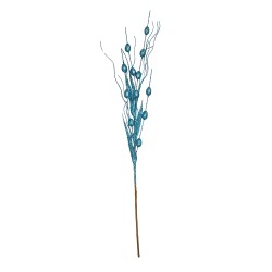 Clayre & Eef Decoratie Tak Blauw Kunststof