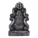 Clayre & Eef Décoration d'Halloween Blanc Plastique