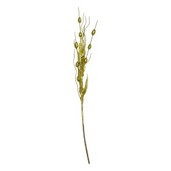 Clayre & Eef Decorative Branch Gold colored Plastic