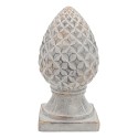 Clayre & Eef Decoratie Beeld Grijs Terracotta