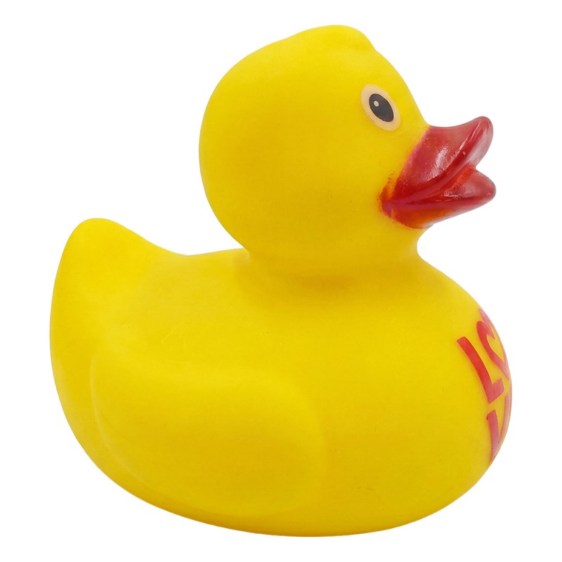 Clayre & Eef Rubber Duck Yellow Plastic