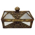 Clayre & Eef Scatola dei gioielli Color oro Plastica
