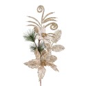 Clayre & Eef Decorative Branch Silver colored Plastic