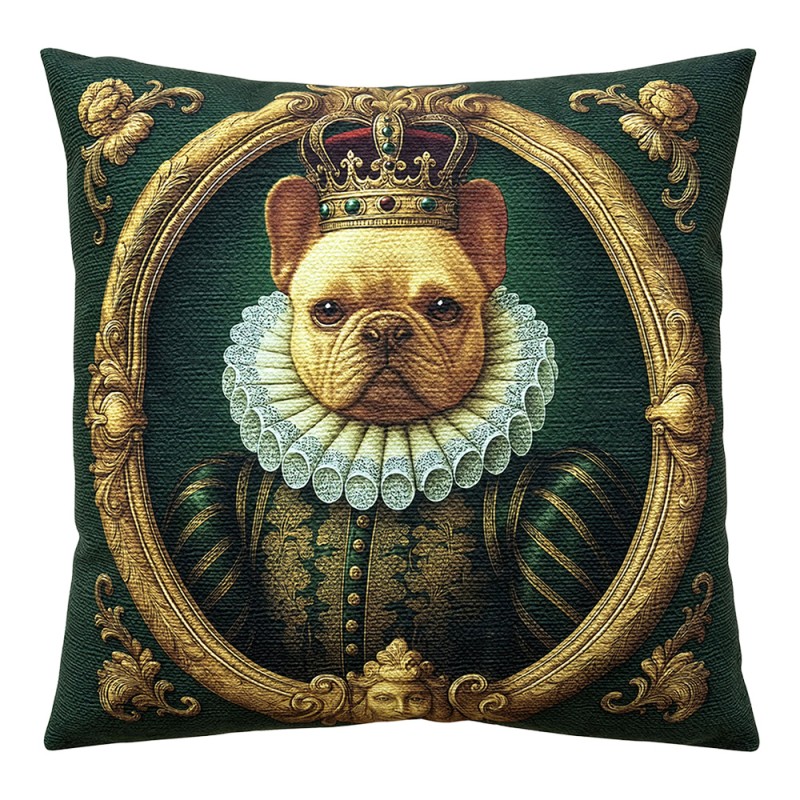 Clayre & Eef Sierkussen 45x45 cm Groen Polyester