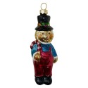 Clayre & Eef Christmas Ornament Nutcracker Brown Plastic