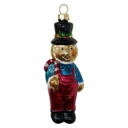 Clayre & Eef Christmas Ornament Nutcracker Brown Plastic