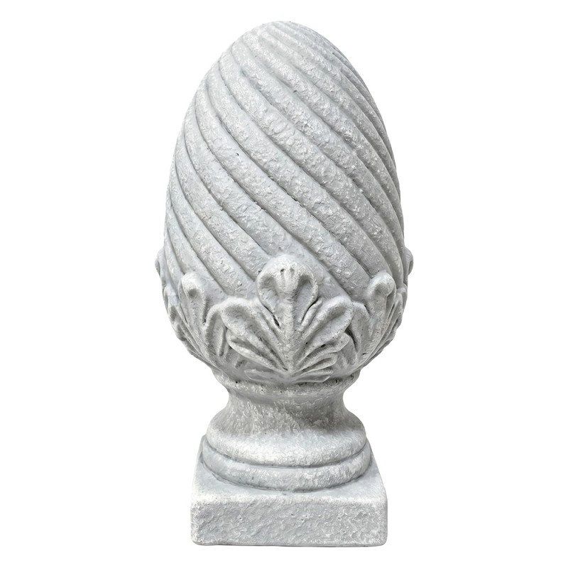 Clayre & Eef Decoratie Beeld Grijs Terracotta