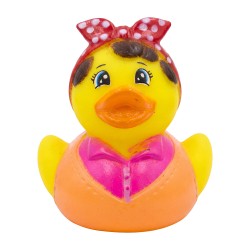 Clayre & Eef Paperella di gomma Giallo Plastica