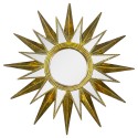 Clayre & Eef Miroir Couleur or Plastique
