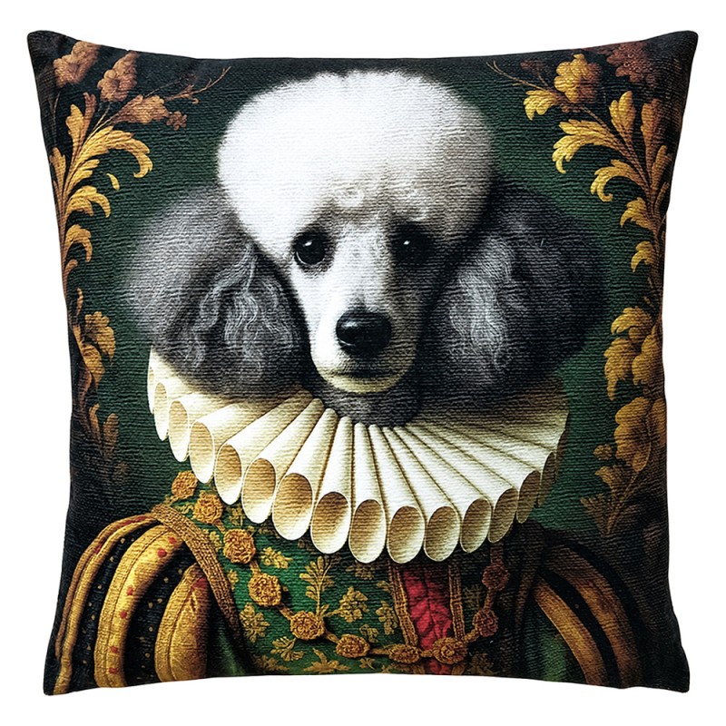 Clayre & Eef Coussin 45x45 cm Vert Polyester